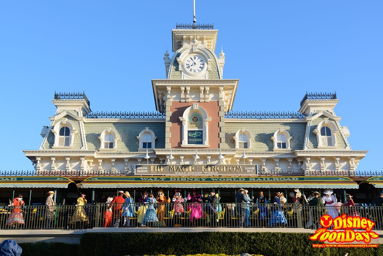 WDWの豪華なオープニングセレモニー「マジックキングダム